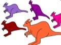 Jeu Kangaroo coloring