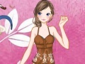 Jeu Pink garden girl dress up
