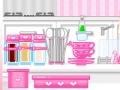 Jeu Kitchen with color pink 
