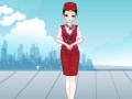 Jeu Stewardess Dress Up 