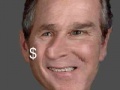 Jeu Contend Bush's nose