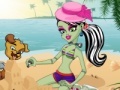 Jeu Frankie Stein scaris beach