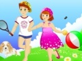 Jeu Kids Couple on Field