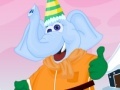 Jeu Christmas Elephant Dress Up