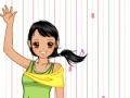 Jeu Kool girl dress up