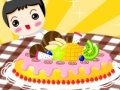 Jeu Kids cake with fruit