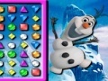 Jeu Frozen Olaf Bejeweled