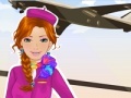 Jeu Airline hostess dress up
