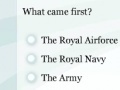 Jeu The British Military Quiz!