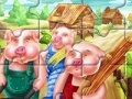 Jeu Puzzle mania three little pigs